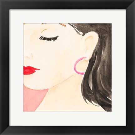 Framed Dream Positive Girl Print
