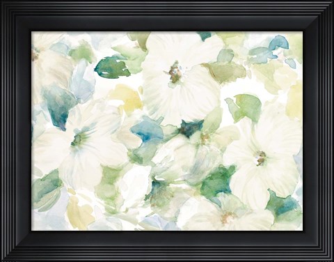 Framed Joyful Garden Print
