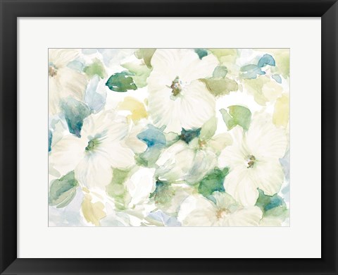 Framed Joyful Garden Print