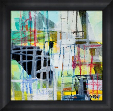 Framed Gio Grid II Print