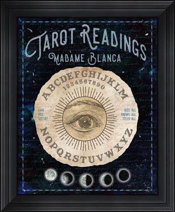 Framed Fortune Reading II Print