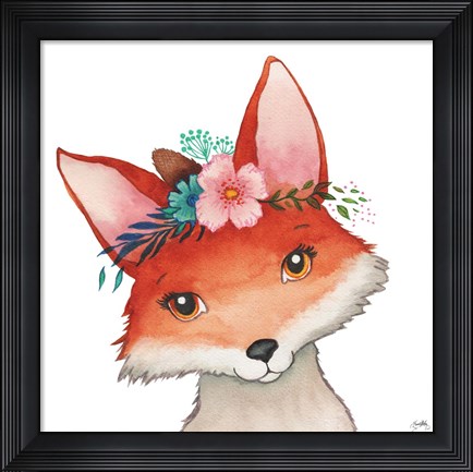 Framed Pure Foxy Love Print