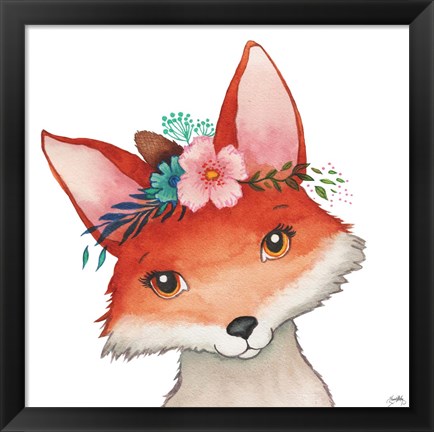 Framed Pure Foxy Love Print