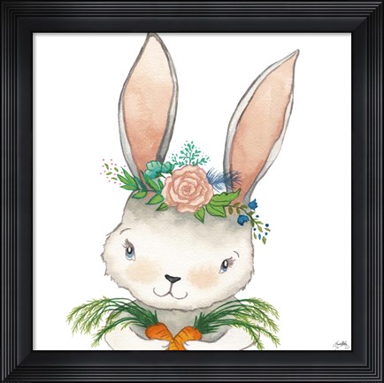Framed Pure Bunny Love Print
