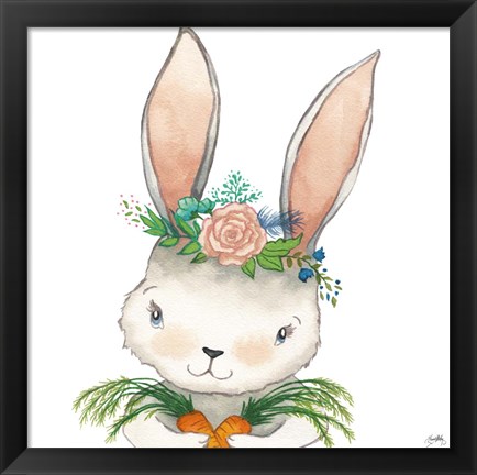 Framed Pure Bunny Love Print