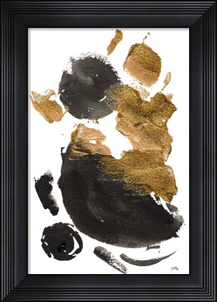 Framed Golden Ways I Print