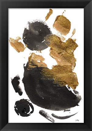 Framed Golden Ways I Print