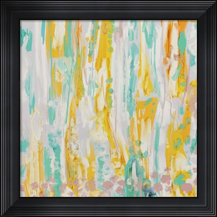 Framed Yellow Sunday Print