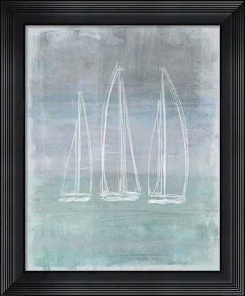 Framed Regatta Memory II Print