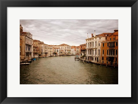 Framed Venetian Canals II Print