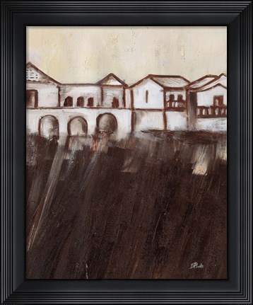 Framed Old Cartagena III Print