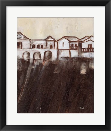 Framed Old Cartagena III Print