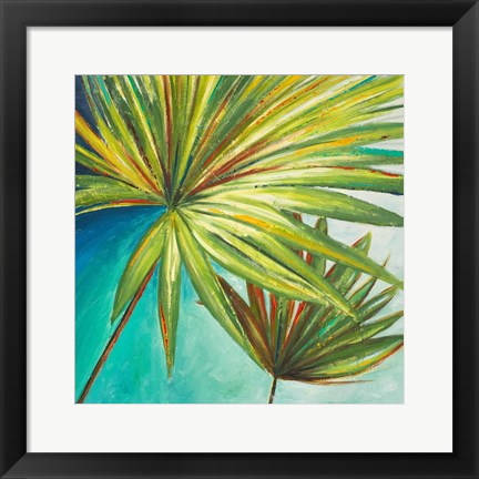 Framed New Palmera II Print