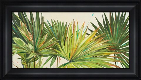 Framed Arte Verde I Print