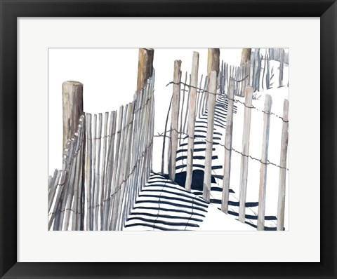 Framed Shadows Of Paradise Print