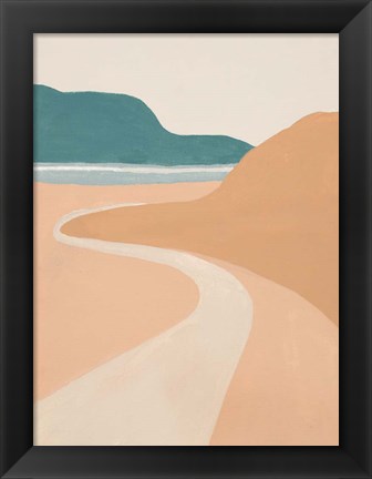 Framed Mid Century Landscape II Print