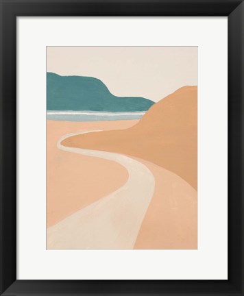 Framed Mid Century Landscape II Print