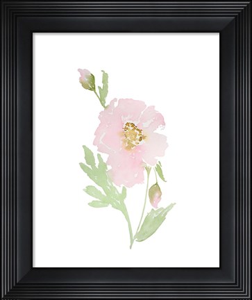 Framed Garden Of Joy II Print
