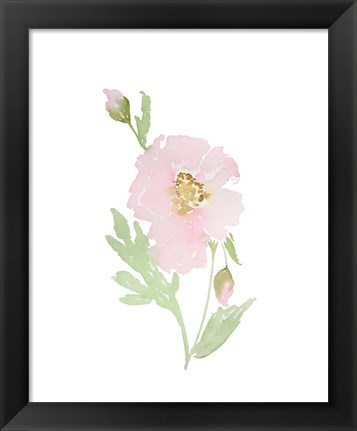 Framed Garden Of Joy II Print