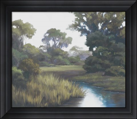 Framed Shades Of Afternoon Print