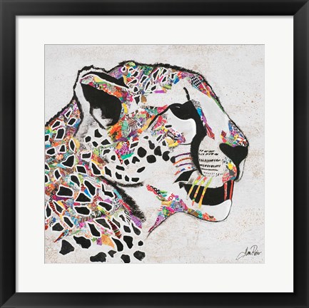 Framed Serengeti Plains I Print