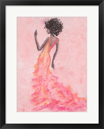 Framed Xhose Woman in Pink Print