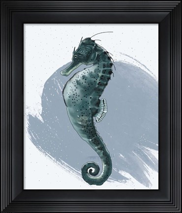 Framed Seahorse Print