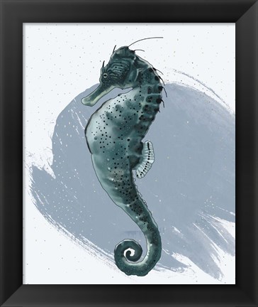 Framed Seahorse Print