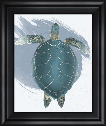 Framed Sea Turtle Print