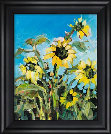 Framed Sunflowers Print