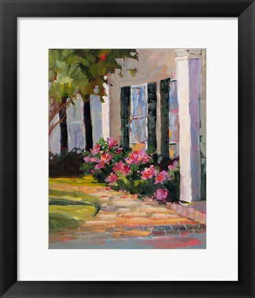 Framed Garden Window Print