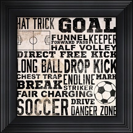 Framed Sports Type III Print