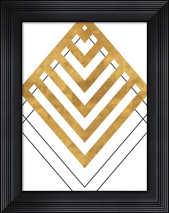 Framed Gold Tip Print