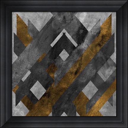Framed Rough Diamond Print