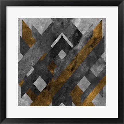 Framed Rough Diamond Print