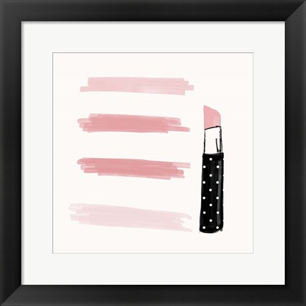 Framed Pink Shades Print