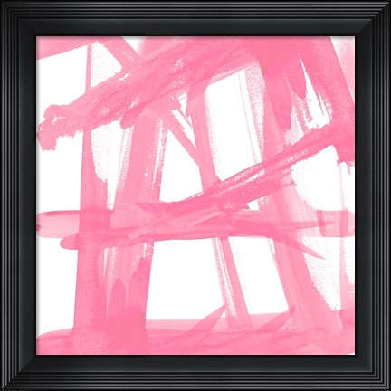 Framed Hidden Pink March Print