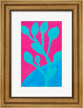 Framed Colorful Coral Print