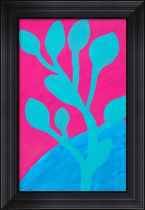 Framed Colorful Coral Print