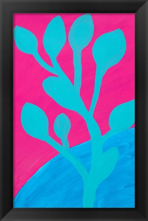 Framed Colorful Coral Print