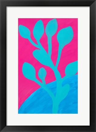 Framed Colorful Coral Print