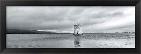 Framed Windmill Island Light Crop Print