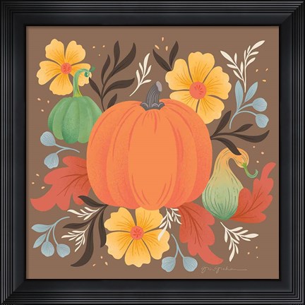 Framed Autumn Fresh II Print
