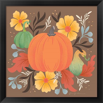 Framed Autumn Fresh II Print