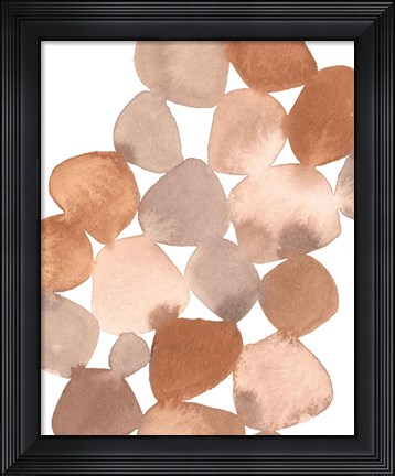 Framed Boho Beautiful I Brown Print