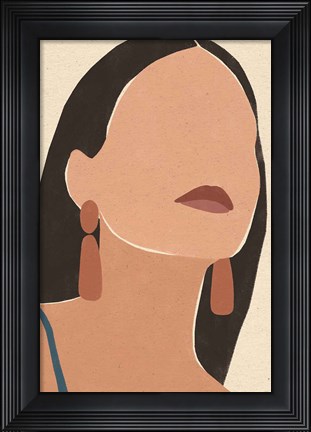 Framed Sun Kissed I Print