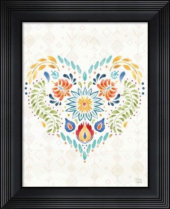 Framed Sweet and Spicy XIV Vertical Print