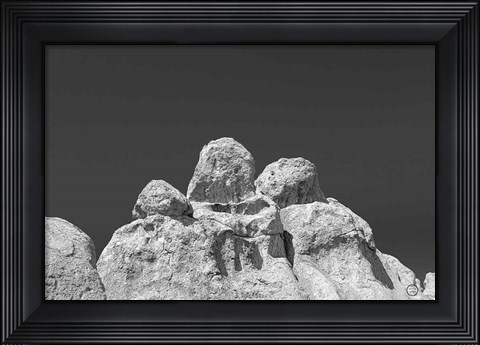 Framed City of Rocks Formation Print