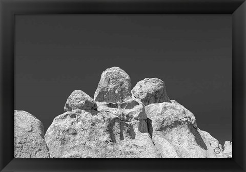 Framed City of Rocks Formation Print
