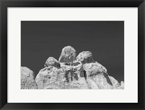 Framed City of Rocks Formation Print